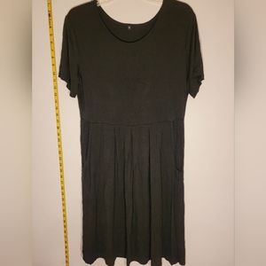 Basic black dress sz xl